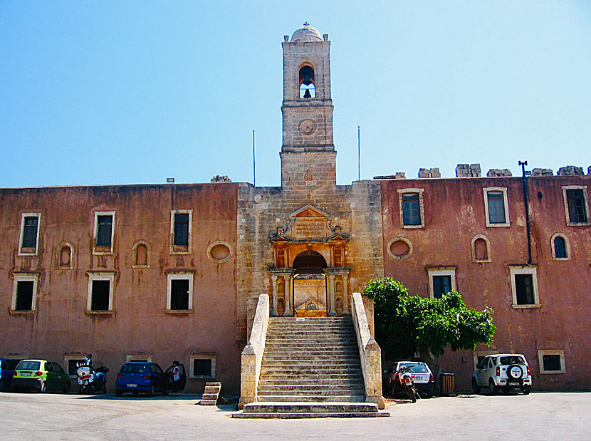 Klostret Agia Triada på Akrotirihalvön nära Chania på Kreta.