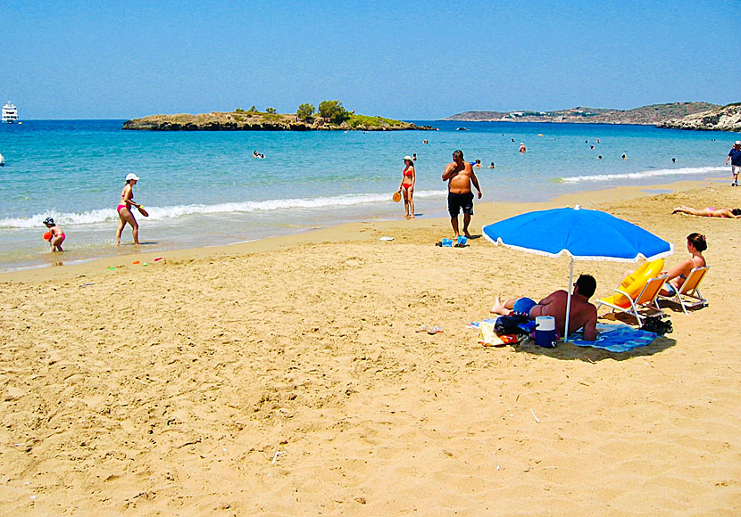 Kalathas beach på Akrotirihalvön i Chania.