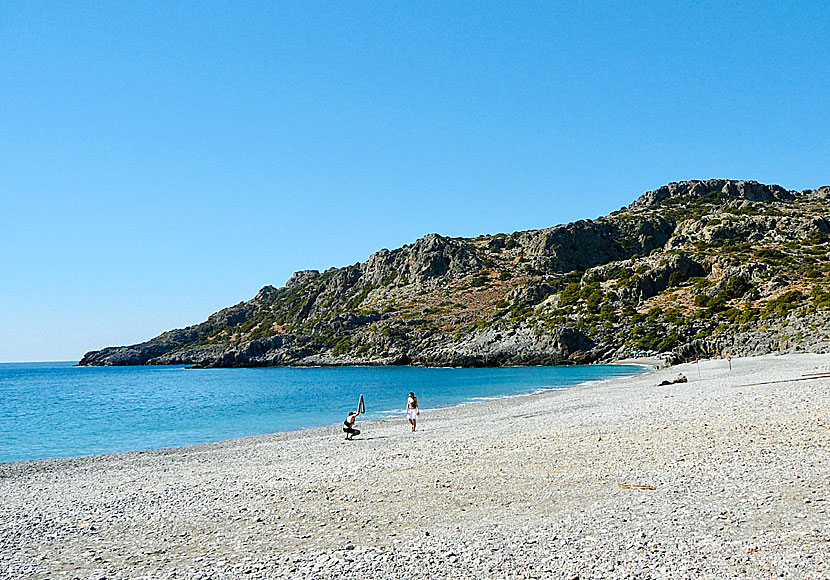 Krios beach nära Paleochora.