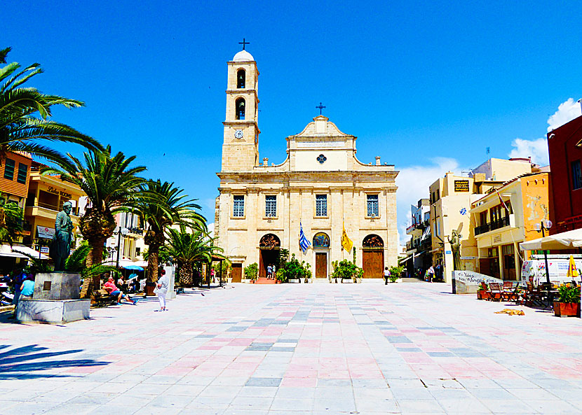 Virgin of the Three Martyrs . Chania. Crete. Kreta.