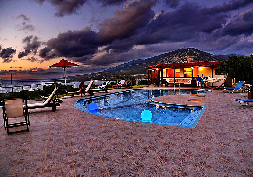 Glykeria Hotel och Restaurant nära Chrysoskalitissa Monastery och Elafonissi. på Kreta.