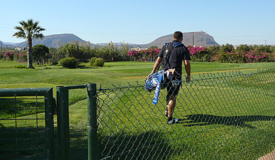 The Crete Golf Club som ligger nära Analipsi och Anissaras.