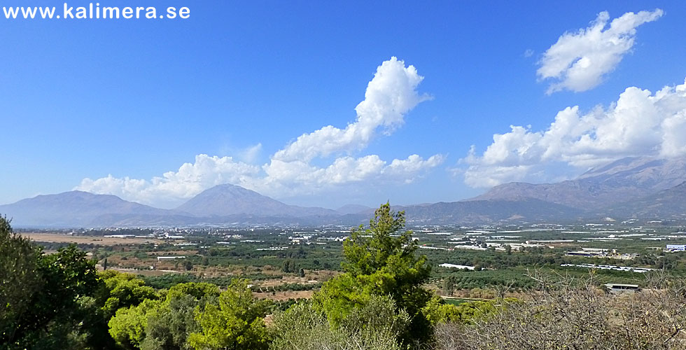 Messara plain. Agia Triada. Kreta.