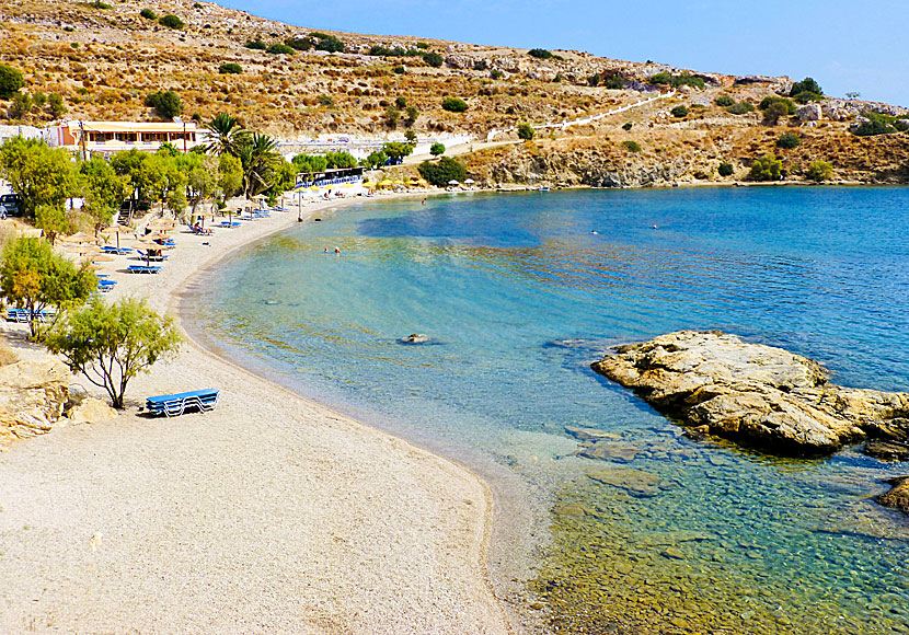 Dio Liskaria  beach på Leros.