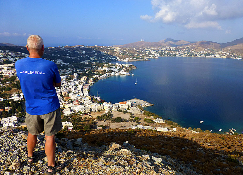 Agia Marina och Alinda på Leros.