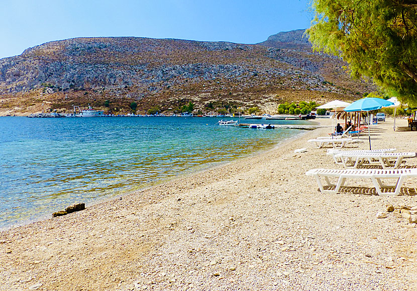 Xerokampos beach på Leros.