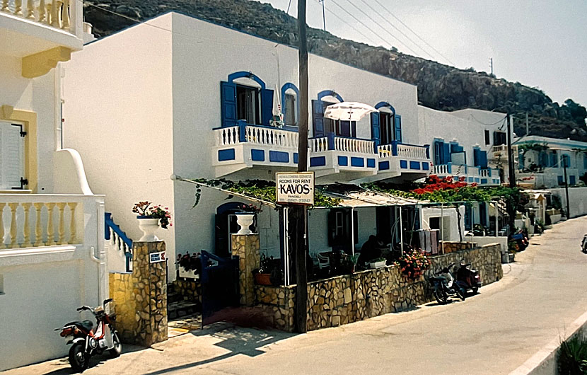 Kavos Rooms for rent i Panteli på Leros i Grekland. 