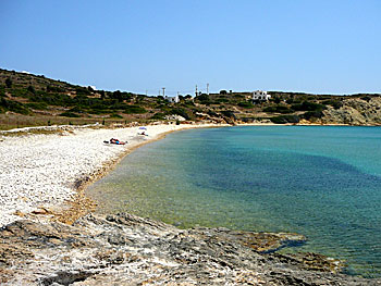 Kohlakura och Monodendri  beach på Lipsi.