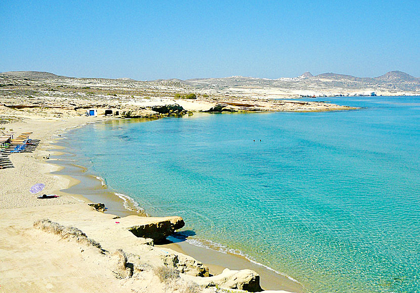 Mitakas beach. Milos. Kreikka. 