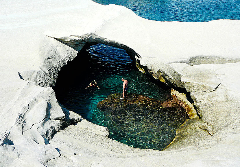 Lagun i Sarakiniko. Milos.