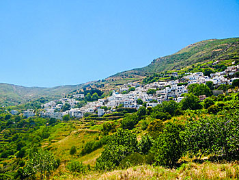 Byn Koronida på Naxos.