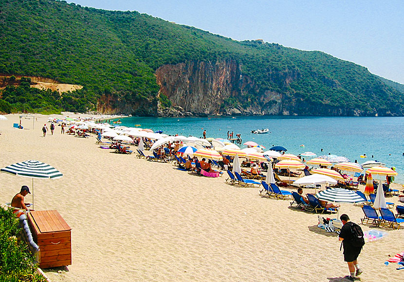 Restaurant Coral på Lichnos. Parga.
