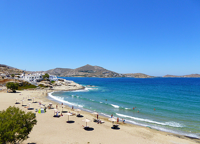 Paros bästa stränder. Piperi beach.