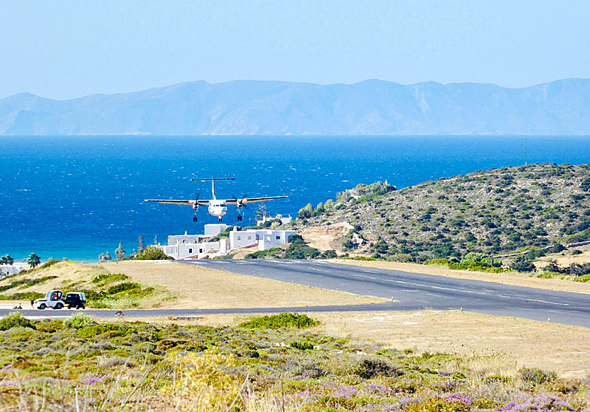 Flygplatsen på Paros.