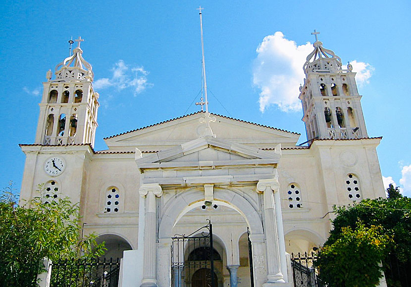 Agia Triada i Lefkes. Paros.