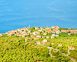 E-guide om Kardamili p&aring; Peloponnesos.