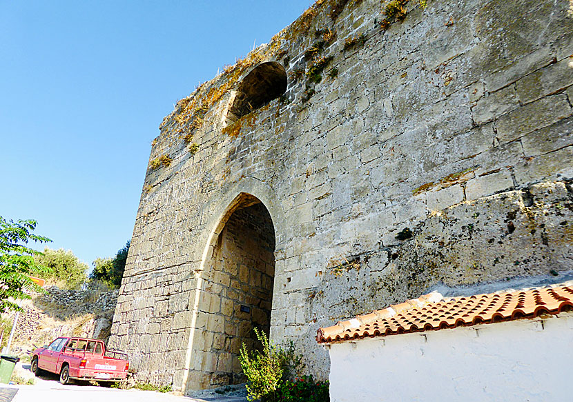 Huvudingången till Koroni Castle. 