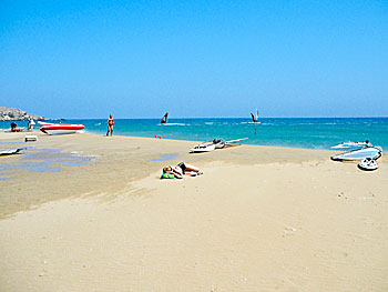 Prasonisi beach på Rhodos.