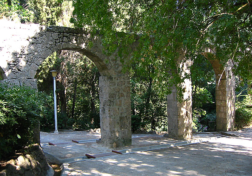 Rodiniparken på Rhodos.