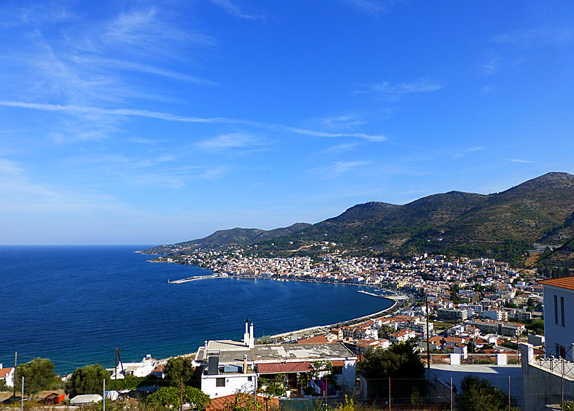 Samos stad. Vathy.