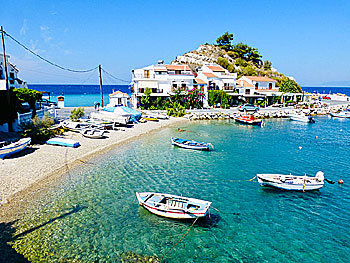 Samos i Östra Egeiska öarna i Grekland.