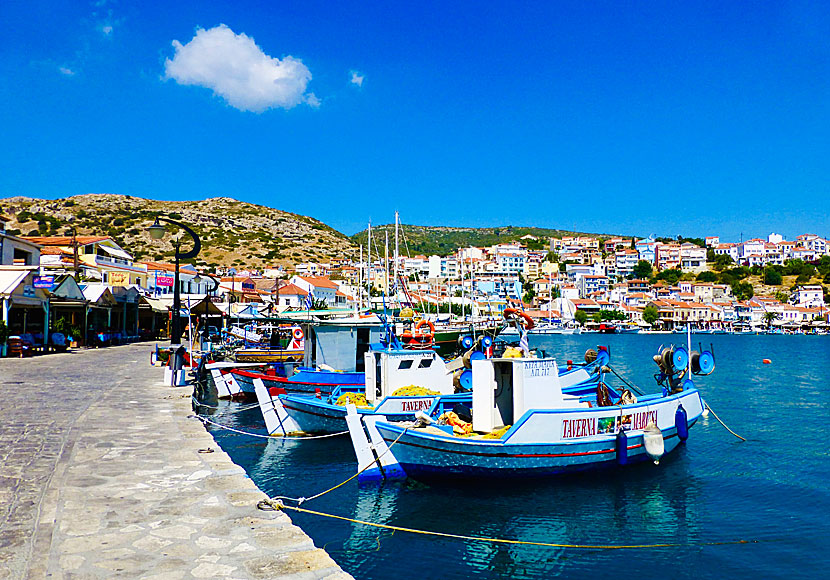 Taverna Maritza i Pythagorion på Samos är en mycket bra restaurang. 