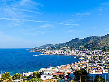 Samos Stad (Vathy) på Samos.