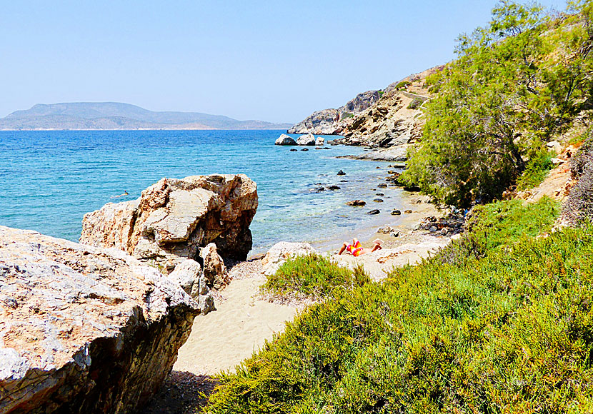 Kalimera beach på Schinoussa.