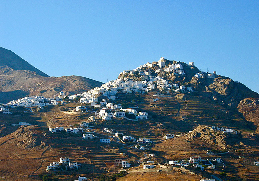 Chora. Serifos. Kreikka.