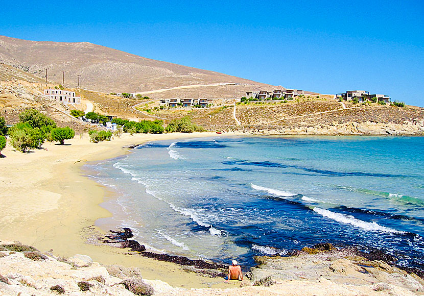 Psili Amos beach. Serifos. Kreikka.