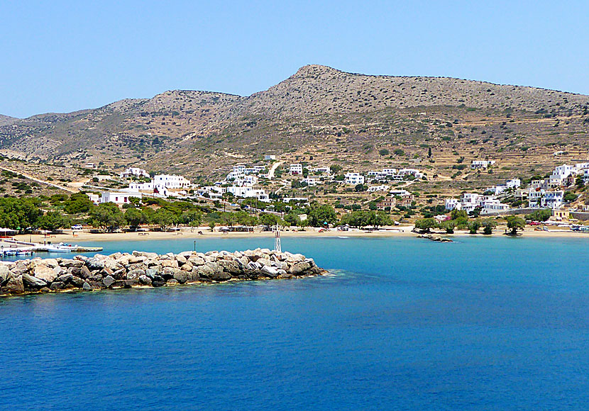 Alopronia beach. Sikinos.  Kreikka.