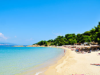 Banana och Agia Eleni beach på Skiathos. 