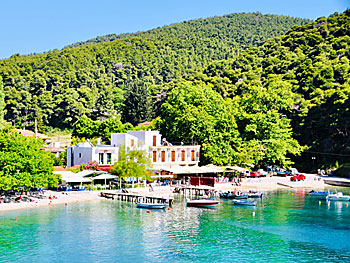 Byn Agnontas på Skopelos.