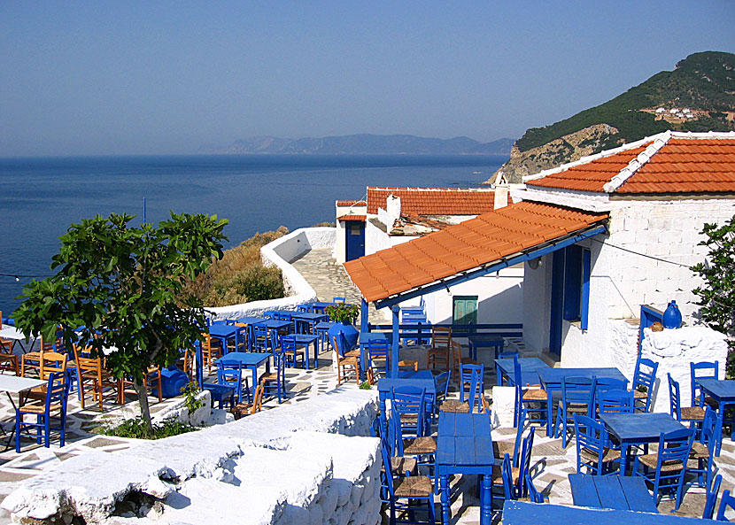 Anatolia Restaurant i Kastro på Skopelos.