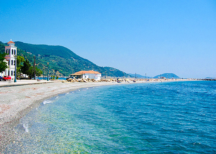Loutraki beach. Skopelos.