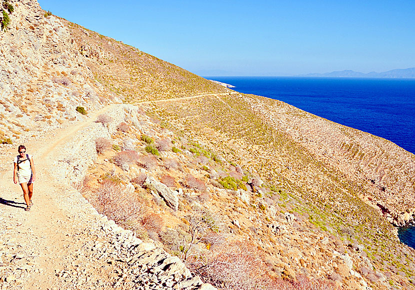 Vandring till Gera på Tilos.