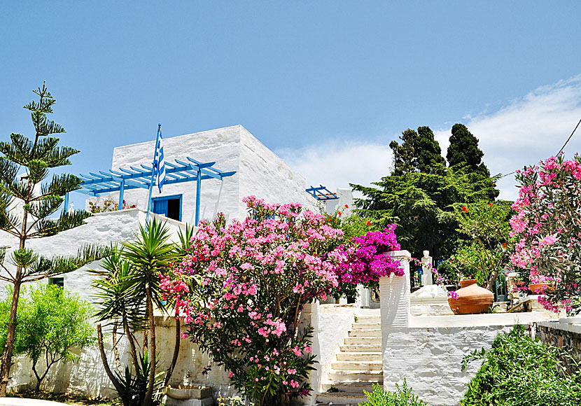 Det vackra museet tillägnat skulptören Giannoulis Halepas från Pyrgos på Tinos.