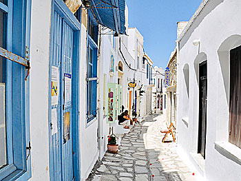 Byn Pyrgos på Tinos.