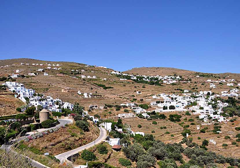 Dio Chorio är en av Tinos vackraste byar. 