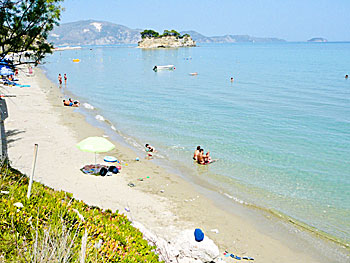 Agios Sostis beach på Zakynthos.