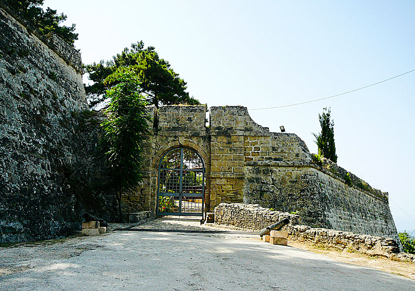 Bochali Venetian Castle i Zakynthos stad.