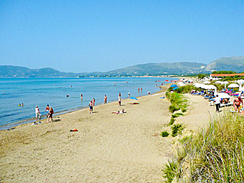 Kalamaki beach på Zakynthos.