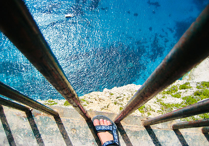 Fotografera Shipwreck beach på Zakynthos.