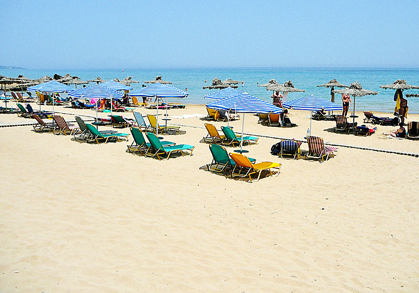 Plaka beach på Zakynthos.