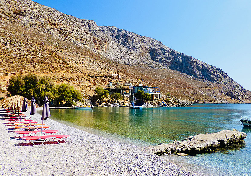 Palionisos beach. Kalymnos. Kreikka.