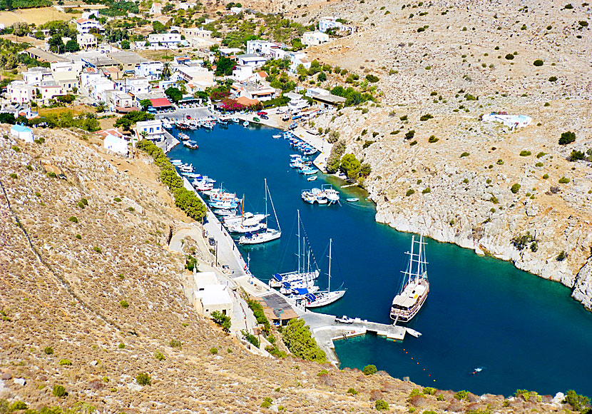 Rina och det vackra Vathydalen på Kalymnos. Missa inte! 