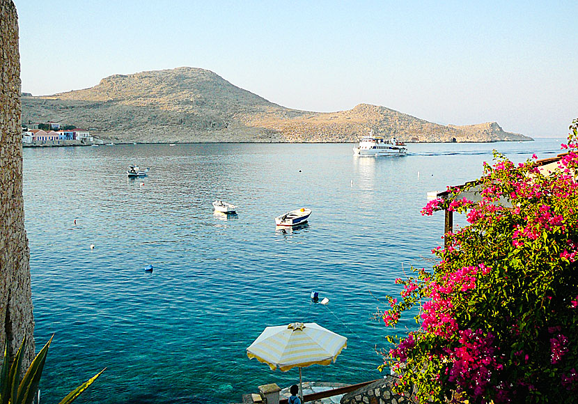 Chalki är en av de kargaste öarna jag har varit på i Grekland.
