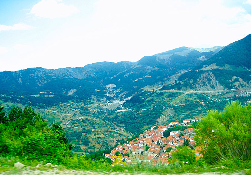 Metsovo i Epirus på grekiska fastlandet.