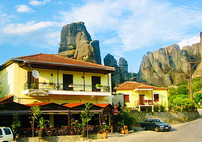 Hotell i Kastraki i Meteora på grekiska fastlandet.
