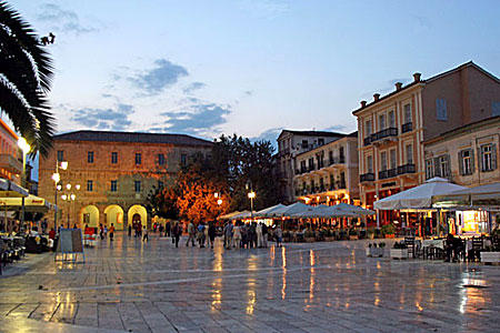 Syntagmatorget i Nafplio.